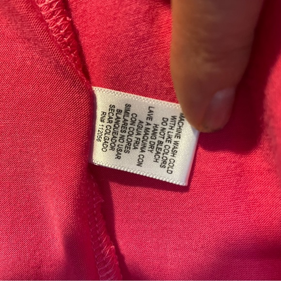 Bright pink light weight cardigan Women’s size XL - Picture 7 of 7